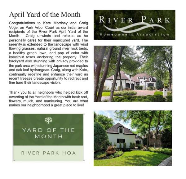 River Park HOA, Homeowners Association, Fort Worth, Texas, HOA, News